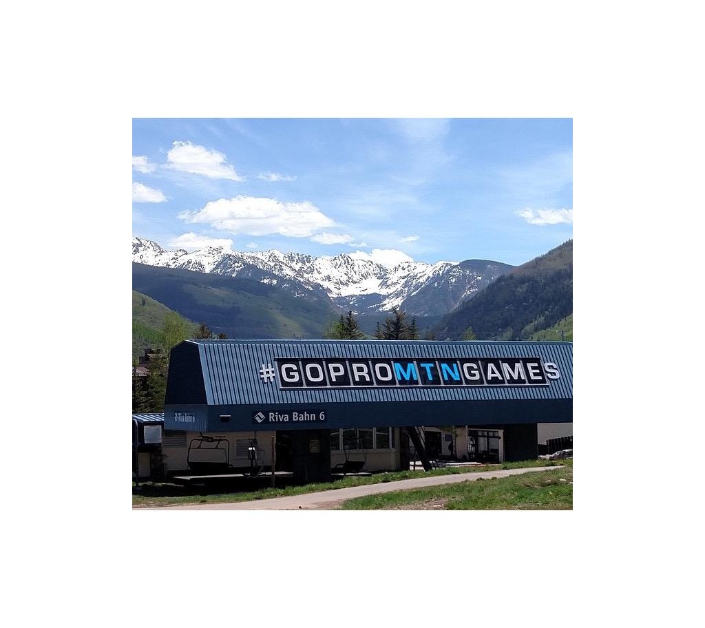 Mountains as the backdrop for the GoPro Mountain games.