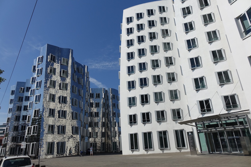 More unique architecture of apartment bulidings.