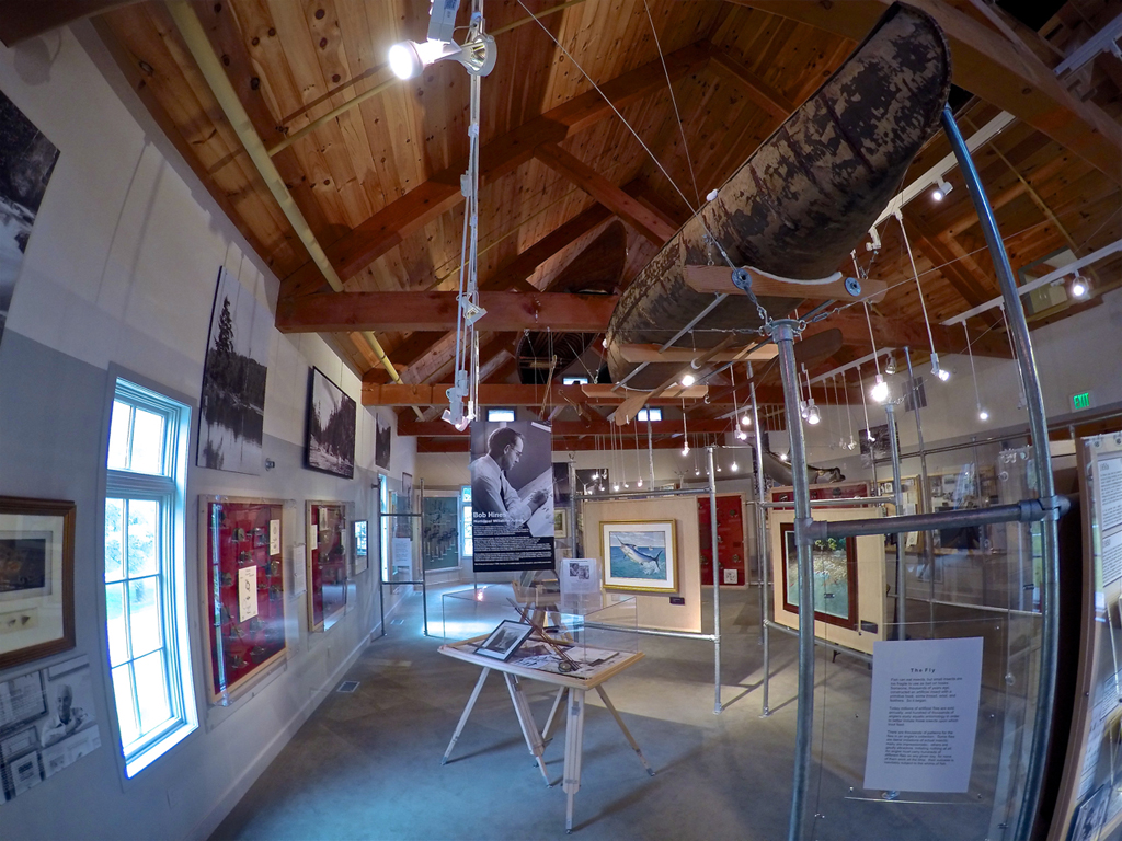 Displays in the museum.