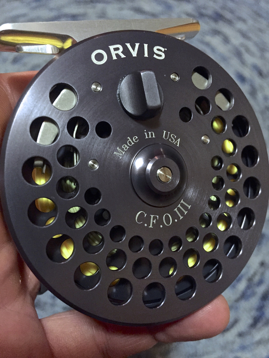 Orvis CFO reel.