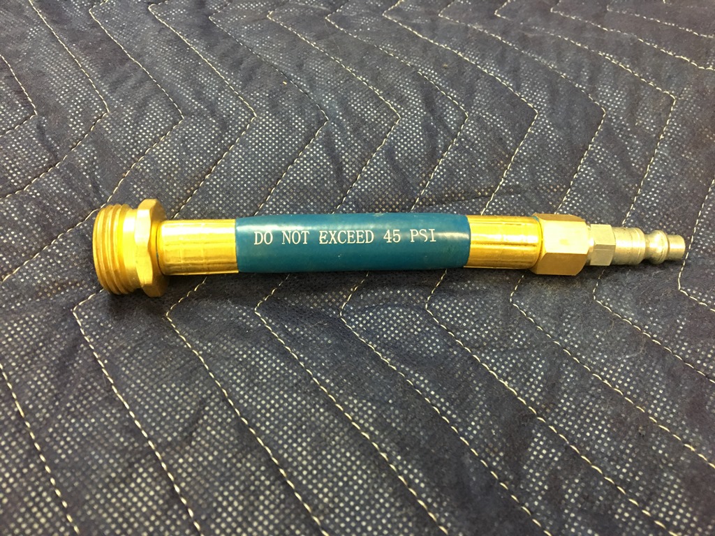 Blowout plug.