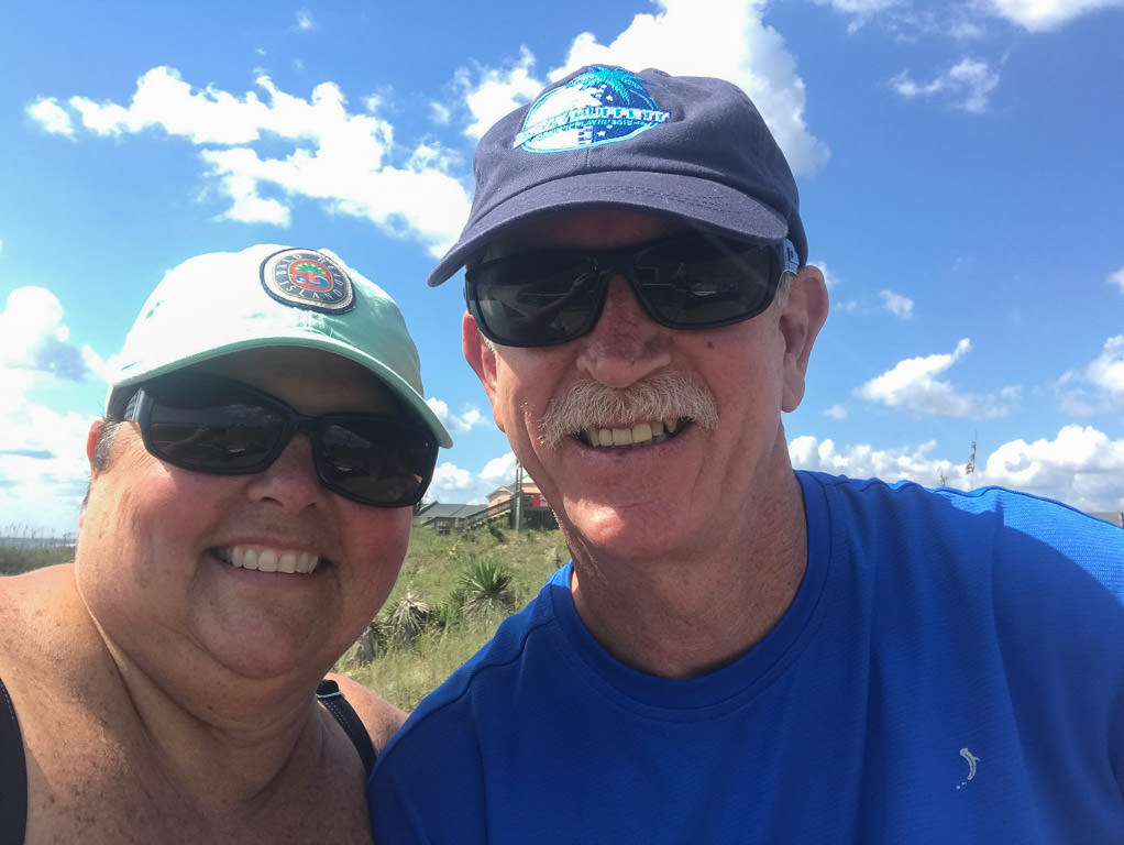 Linda and Donnie taking a selfie